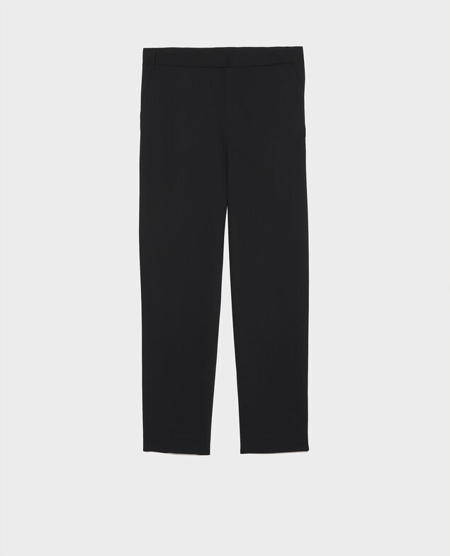 Pantalón fluido elástico Black beauty
