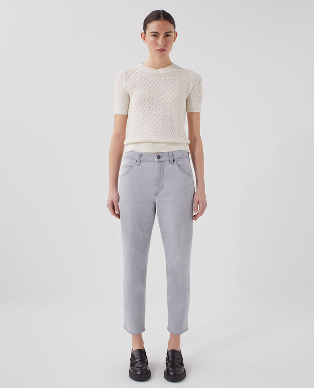 RITA - Jeans slouchy I042 asphalte gray
