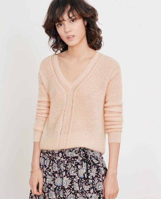 Jersey con mohair Nude