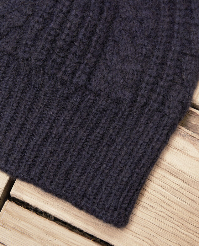 Gorro de punto trenzado Dark navy