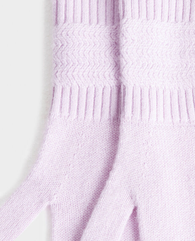 Guantes de cachemir Pastel lilac