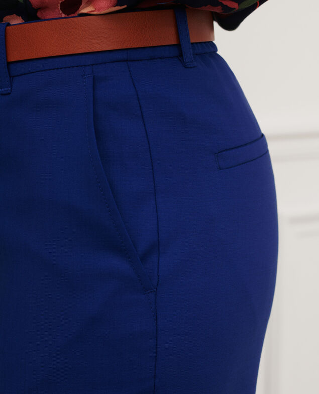 MARGUERITE - Pantalón cigarette 7034 64_blue