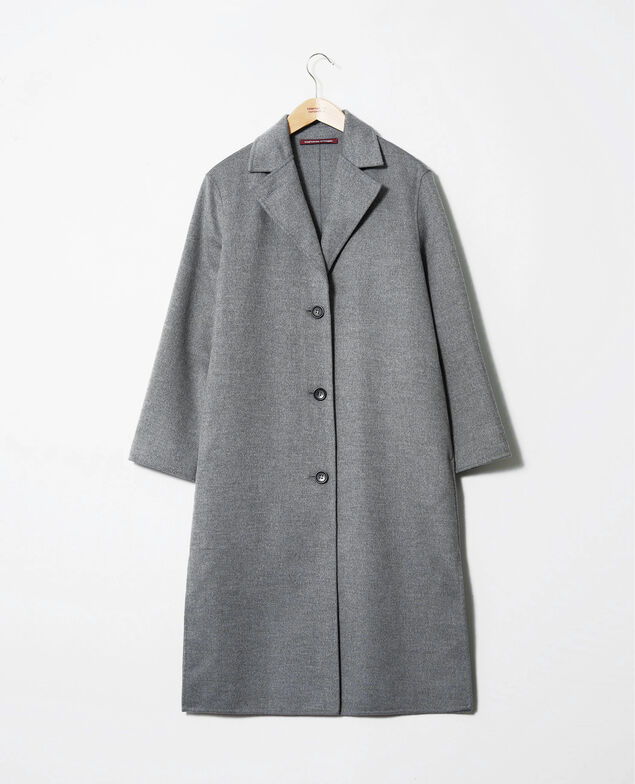 Abrigo atemporal de doble cara  Middle grey