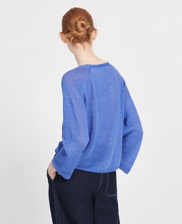 Jersey de lino Amparo blue