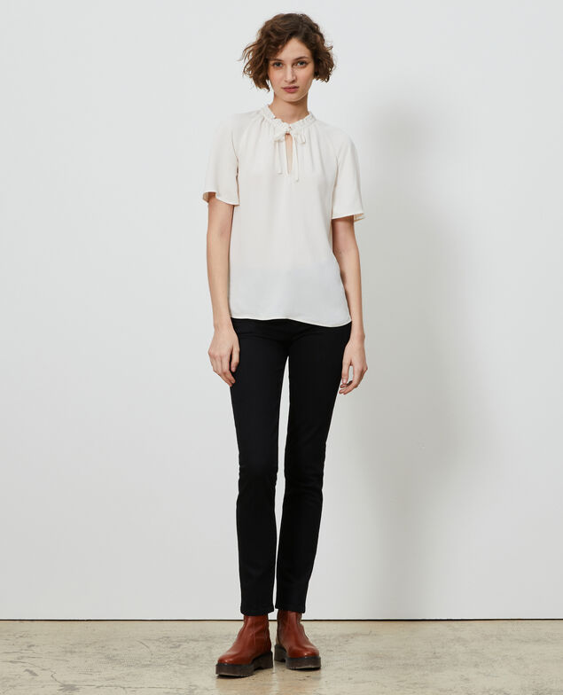 Blusa de manga corta Gardenia