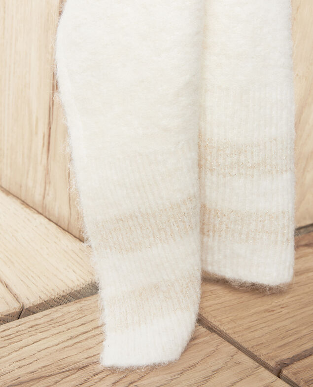  Bufanda con detalle de lúrex  Off white