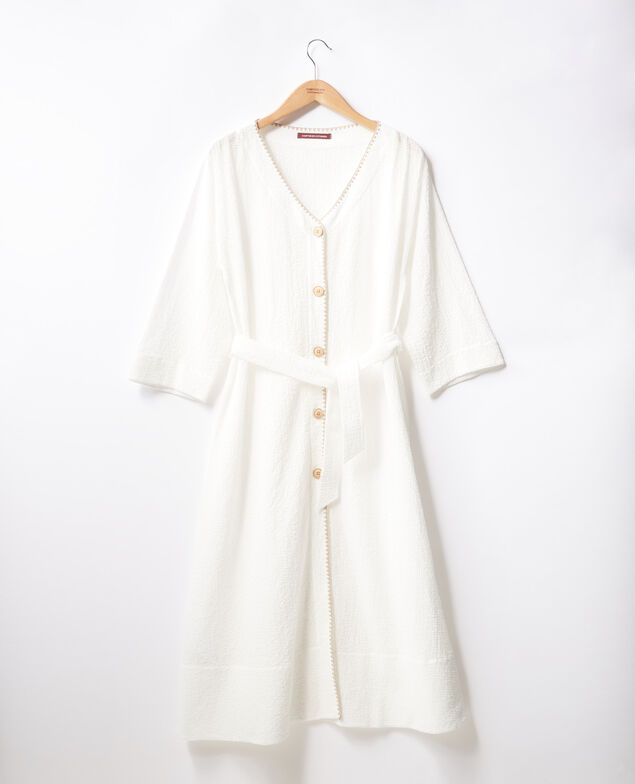 Prenda dos en uno: chaqueta o vestido Kaolin