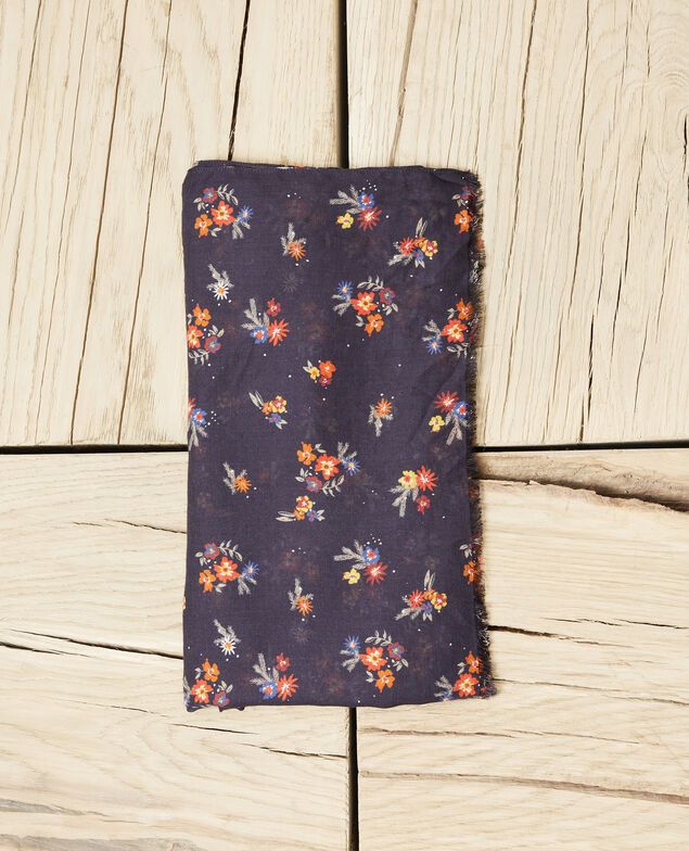 Fular estampado Deep well