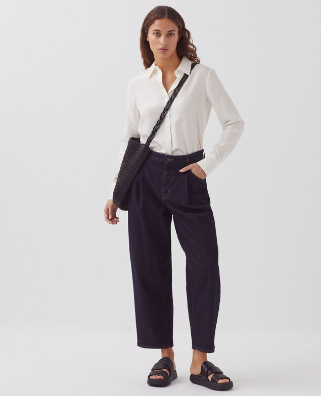 SIBYLLE - Camisa fluida H013 gardenia