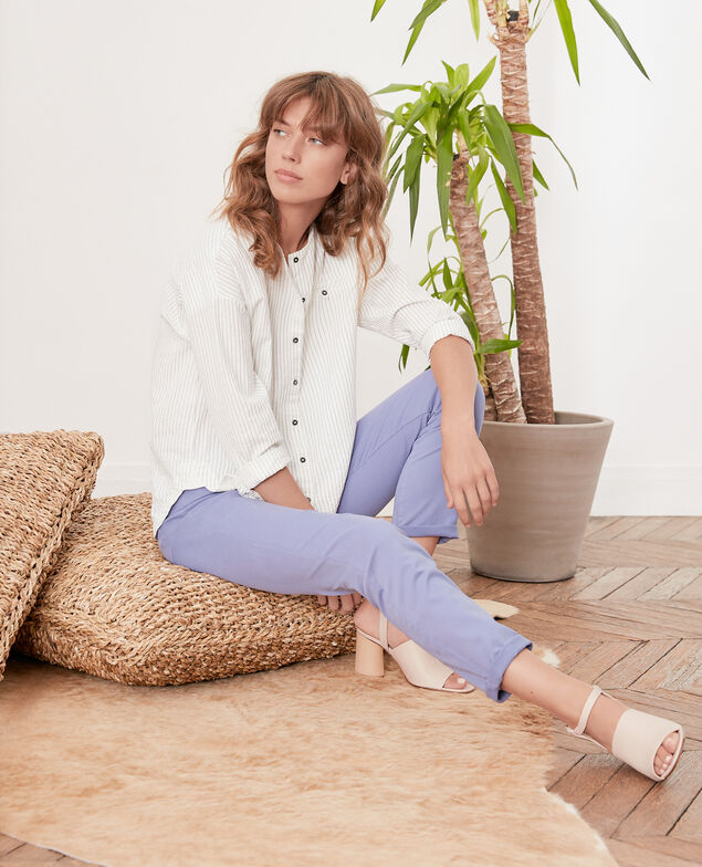 Jeans cigarette Dark iris