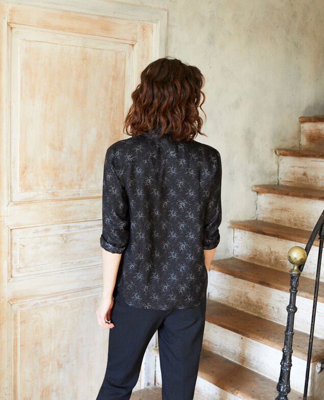 Camisa de corte recto Hurly burly noir