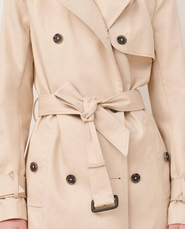 CATHERINE - Trench icónico Smoke gray