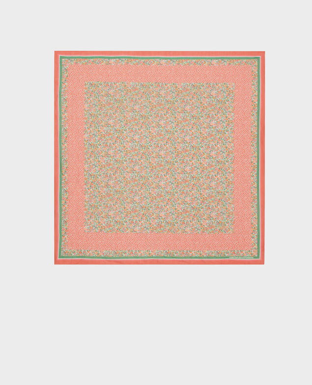 Fular de algodón 92 print red