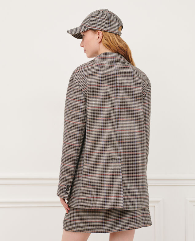Chaqueta masculina de cuadros 8864 03 gray check