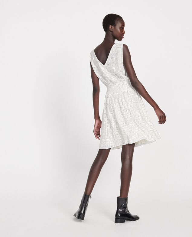 Vestido de seda Memphis amparo blue