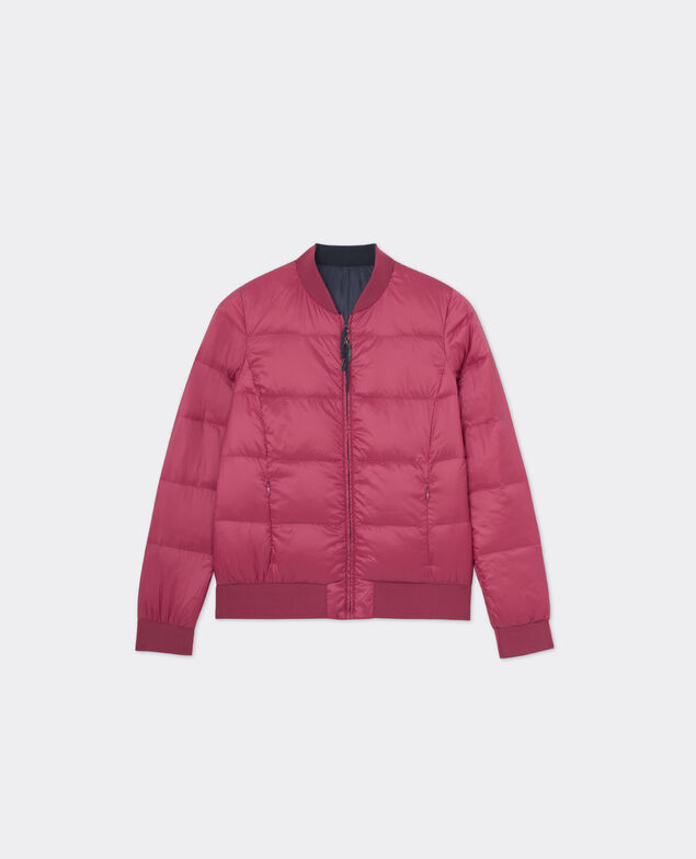 Plumas reversible tipo Teddy| EXCLUSIVO WEB Midnight blue/cherry