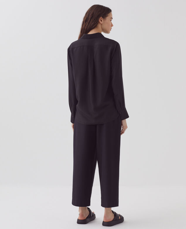 SIBYLLE - Camisa fluida H091 black beauty