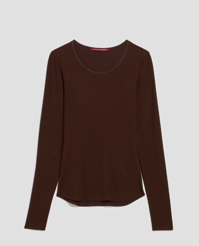 Camiseta segunda piel I370 coffee