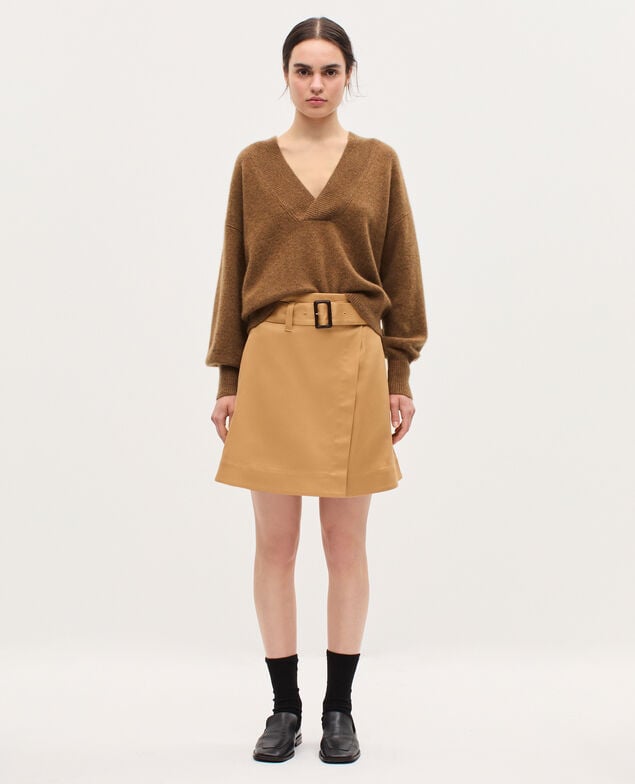 Falda corta cruzada K320 prairie sand