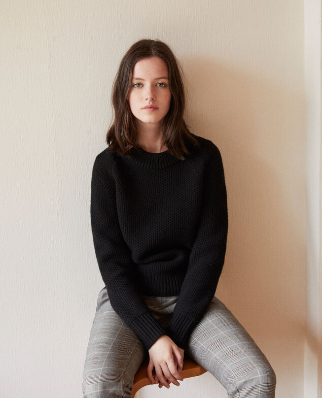 Jersey de lana Noir
