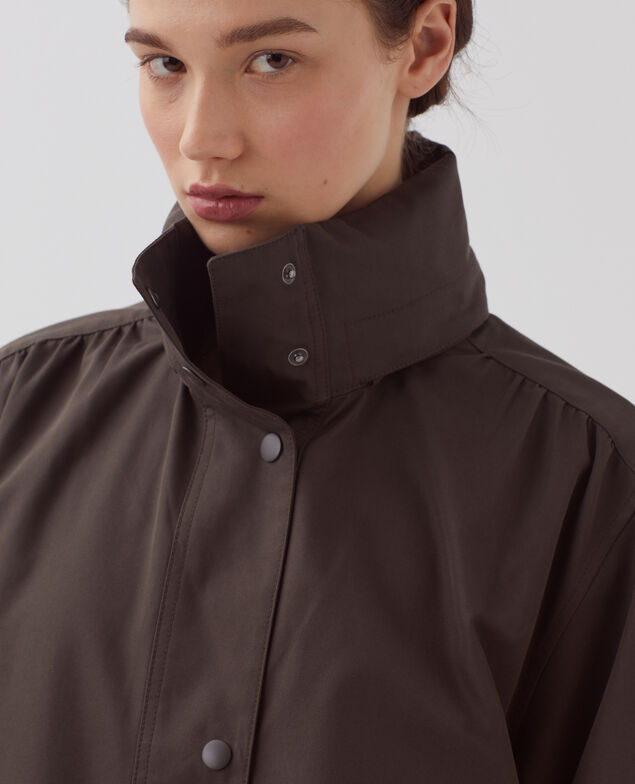 Parka amplia H080 beluga