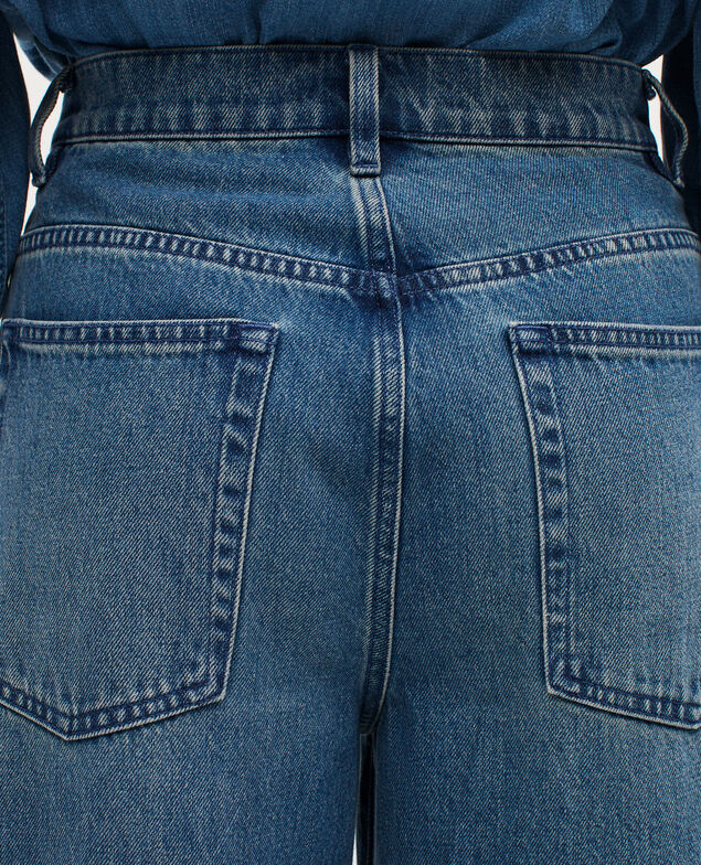 Jeans barrel - CHARLIE K670 mid dark vintage