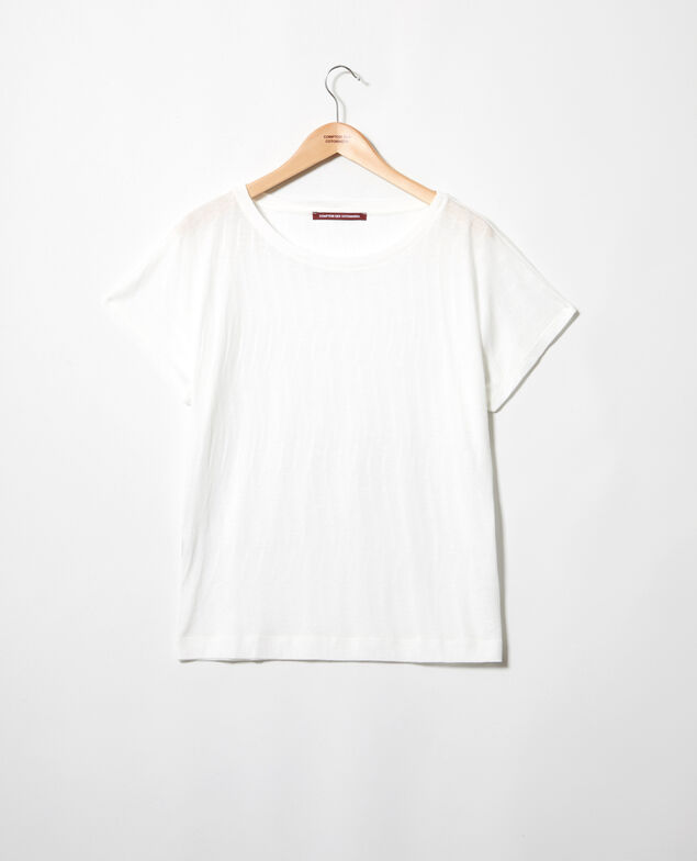 T-shirt au toucher doux Off white
