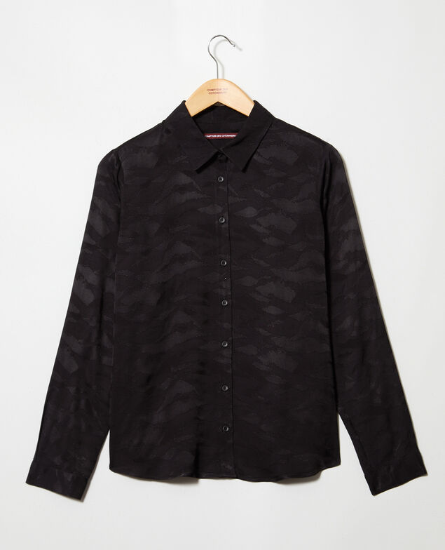 Camisa estampada Noir