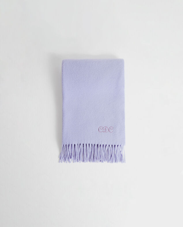 Bufanda de lana 4279 pastel_lilac
