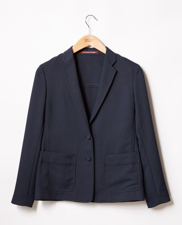Chaqueta de crepé Marine