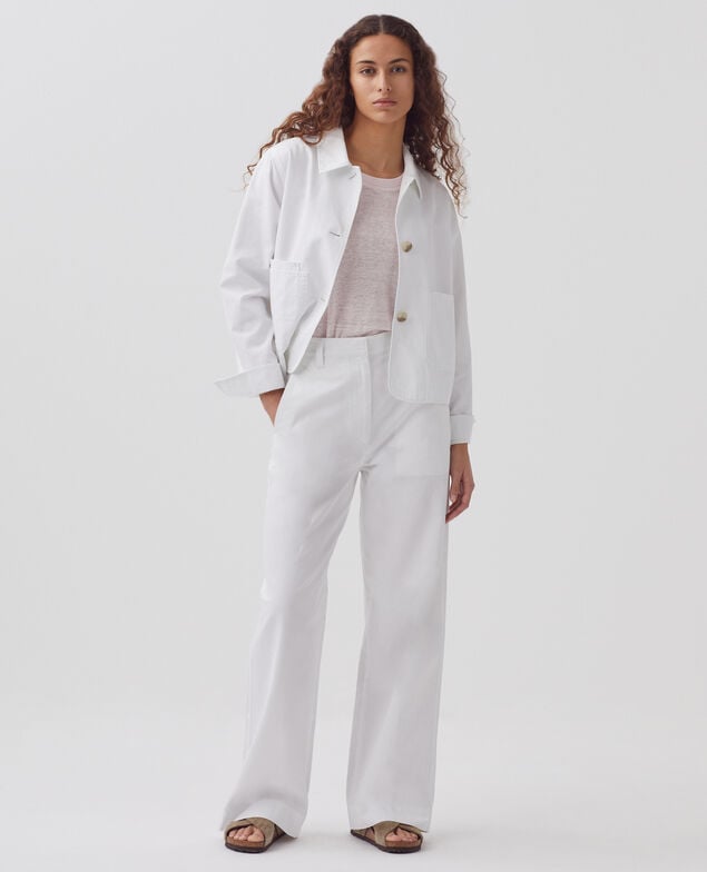 Chaqueta workwear H001 brillant white