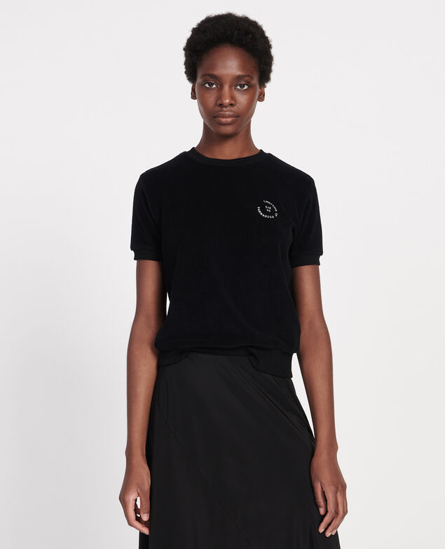Camiseta de algodón Black beauty