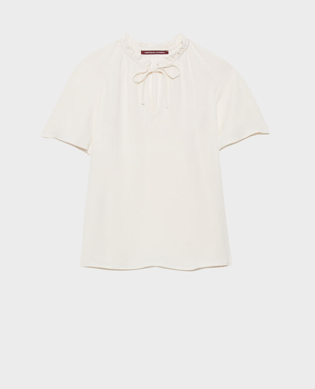 Blusa de manga corta Gardenia