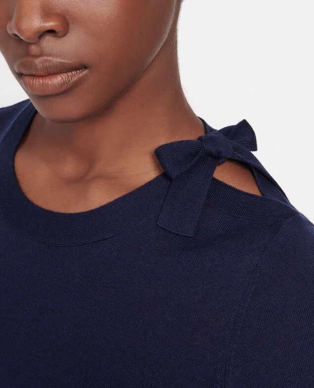 Jersey con seda y cachemir Maritime blue