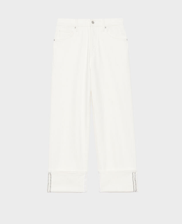 AVA - Jeans regular 0003 white denim