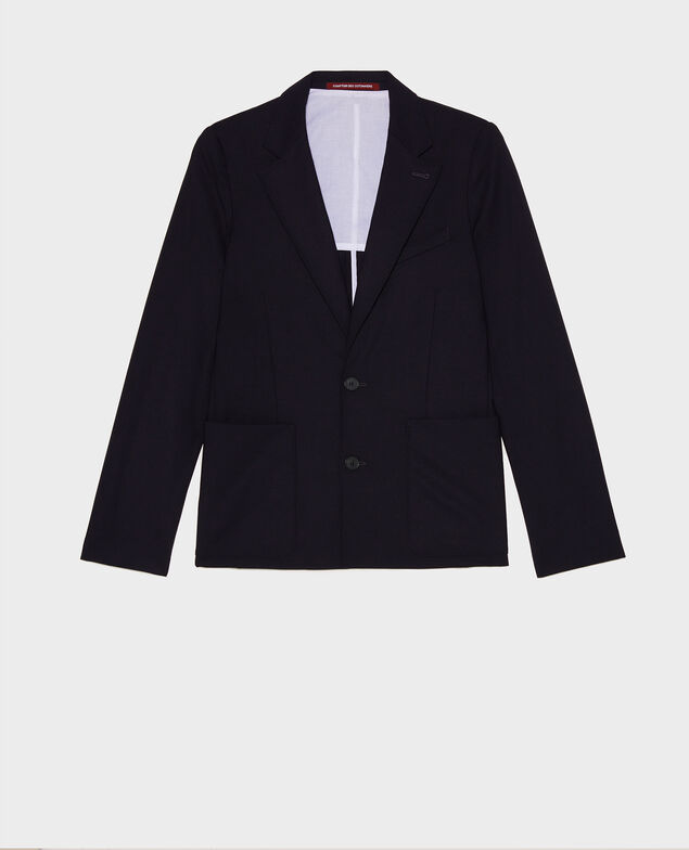 Blazer de lana Dark navy