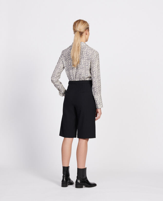 Camisa con estampados Feuillage off white