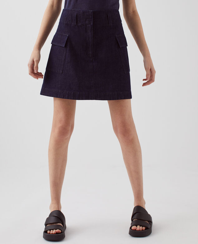 Minifalda cargo H680 rinse