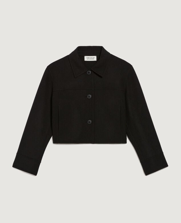 Chaqueta corta de doble cara H091 black beauty