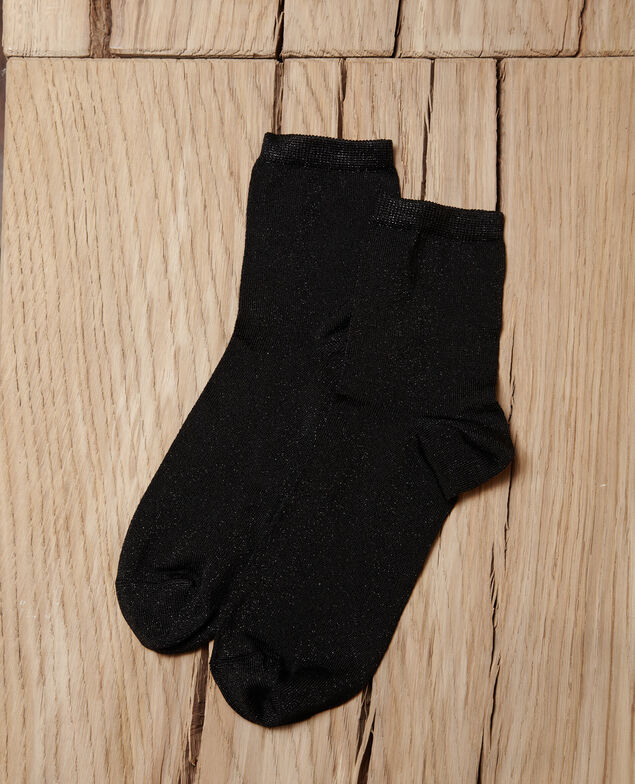 Calcetines con lúrex Noir