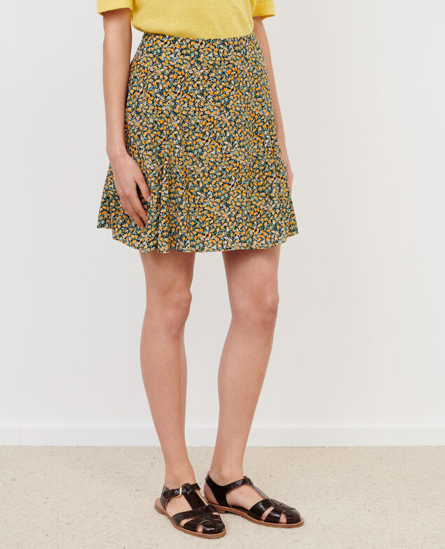 Falda corta estampada 8005c 116 print orange