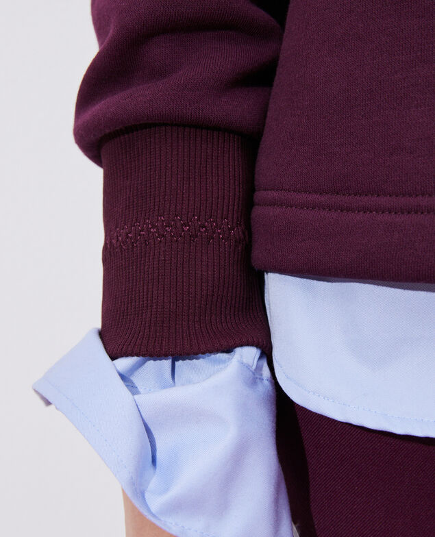 Sudadera de cuello alto Potent purple