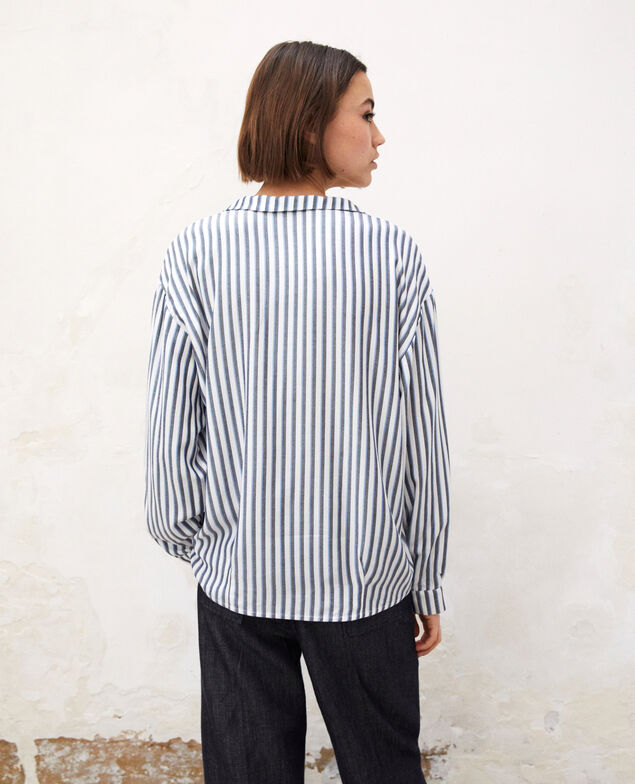 Camisa estilo pijama Off white