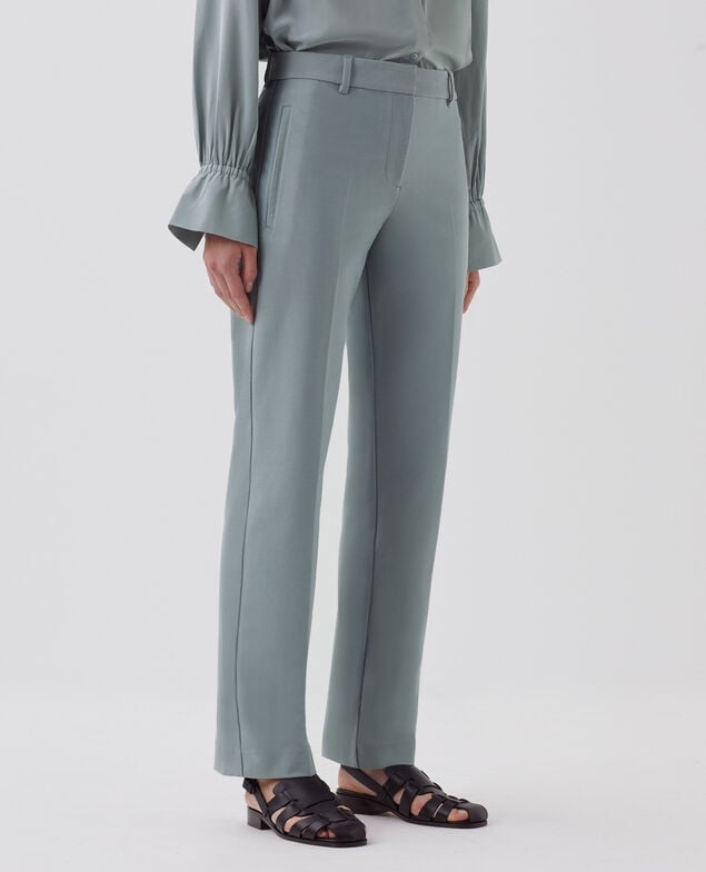 COLETTE - Pantalón recto ajustado J620 slate blue
