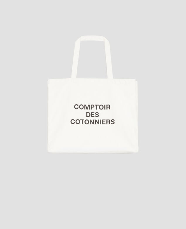Bolso shopper maxi  H003 white