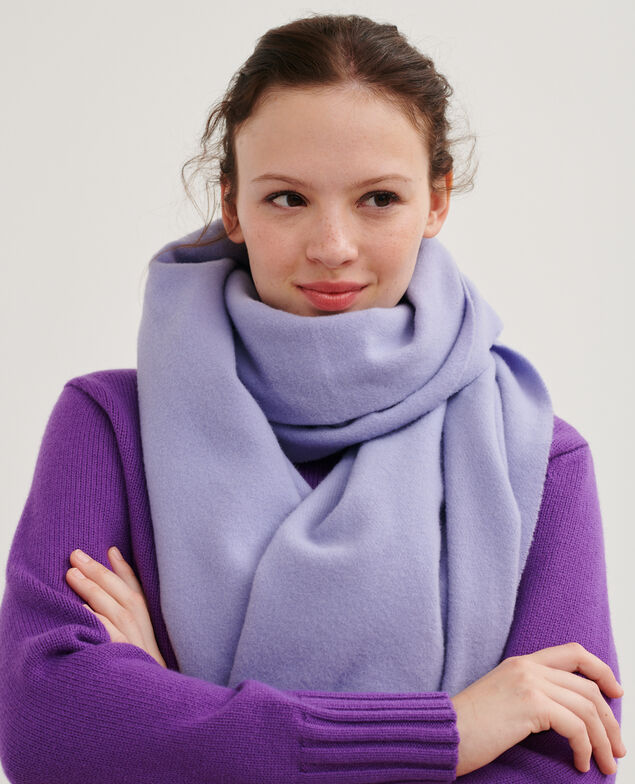 Bufanda de lana 4279 pastel_lilac