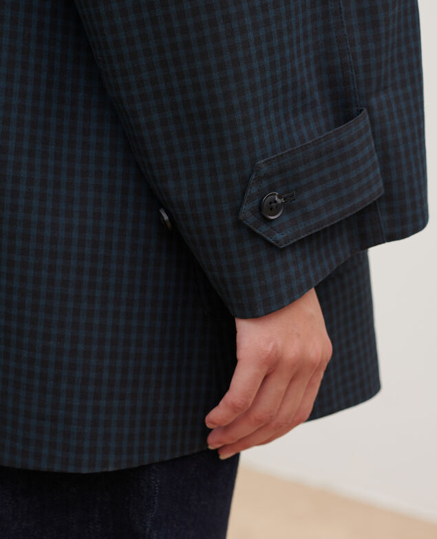 Abrigo para lluvia 8863 59 darkgreen check