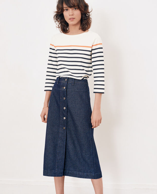 Falda en denim Indigo
