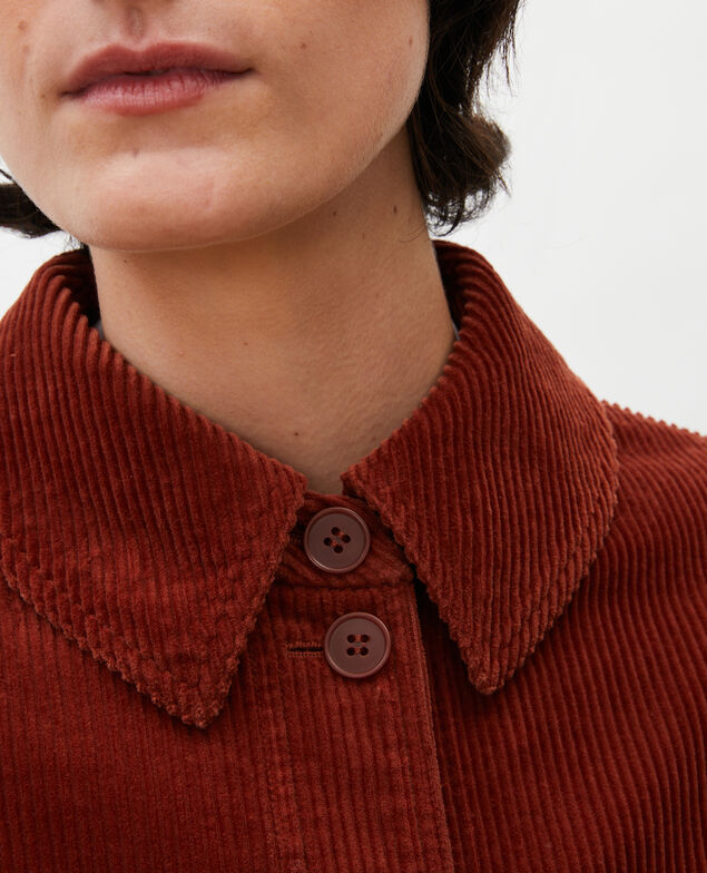  Chaqueta de trabajo de pana Brandy brown