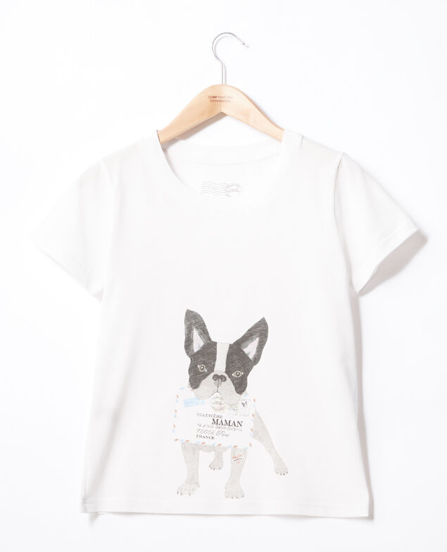 Camiseta Léon Off white